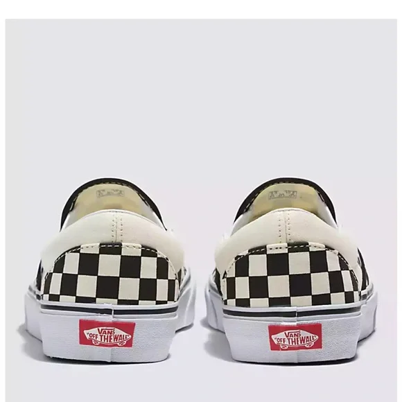 Like New Vans Classic Slip On Checkerboard Shoe - Picture 3 of 7